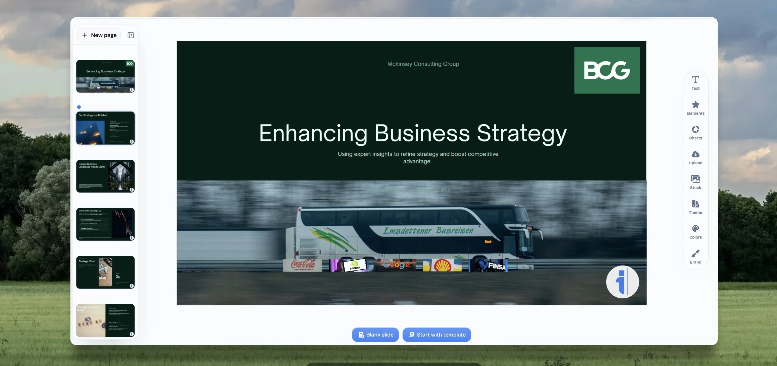 Deliver high-impact reports.